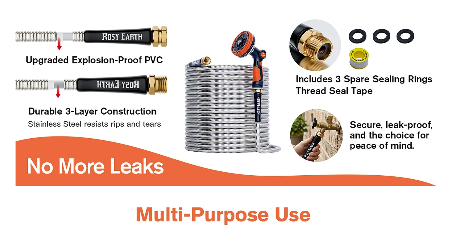 Garden Hose Product Photography
